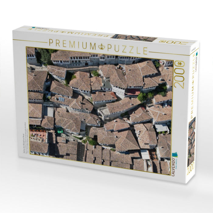 Dächer der Altstadt von Berat - CALVENDO Foto-Puzzle'