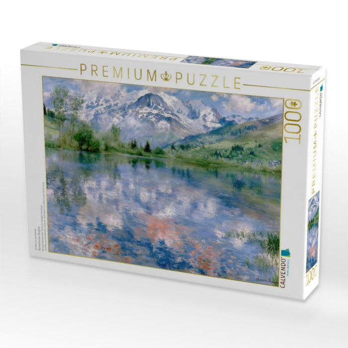 Romantischer Bergsee - CALVENDO Foto-Puzzle'