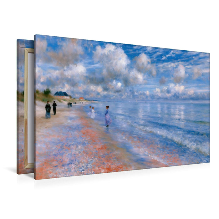 Premium Textil-Leinwand Sommer am Meer