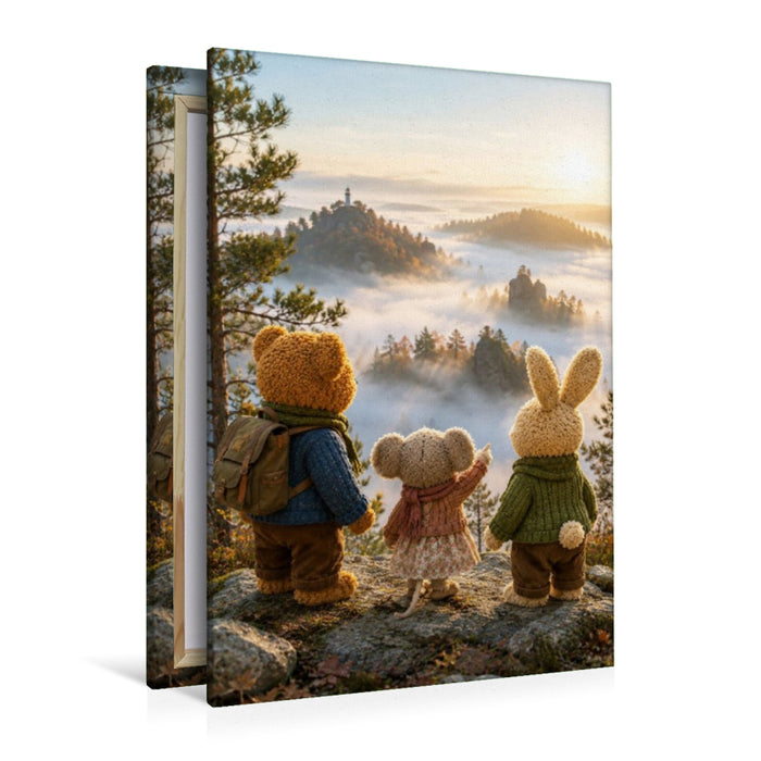 Premium Textil-Leinwand Ein toller Ausblick