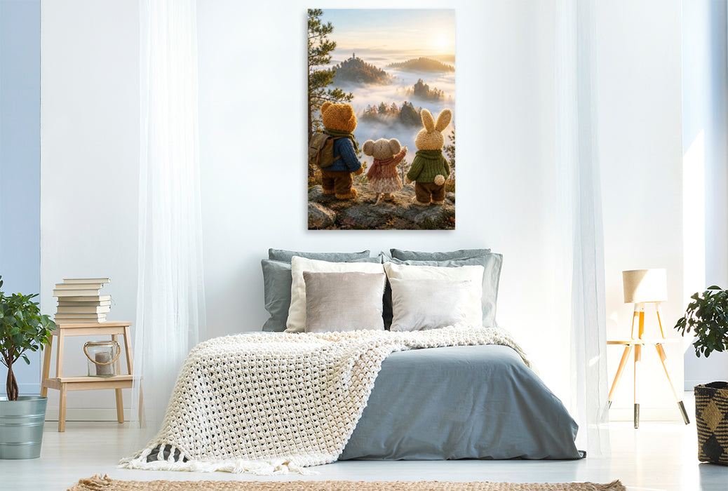 Premium Textil-Leinwand Ein toller Ausblick
