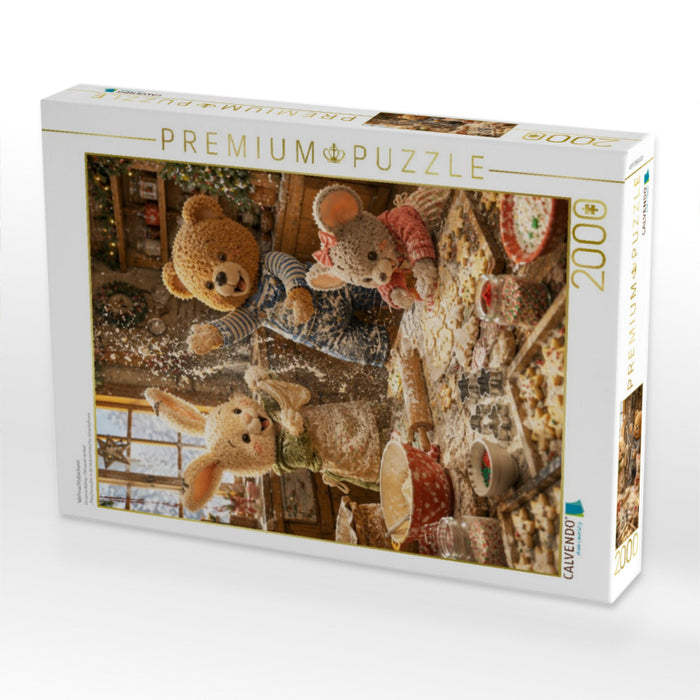 Weihnachtsbäckerei - CALVENDO Foto-Puzzle'