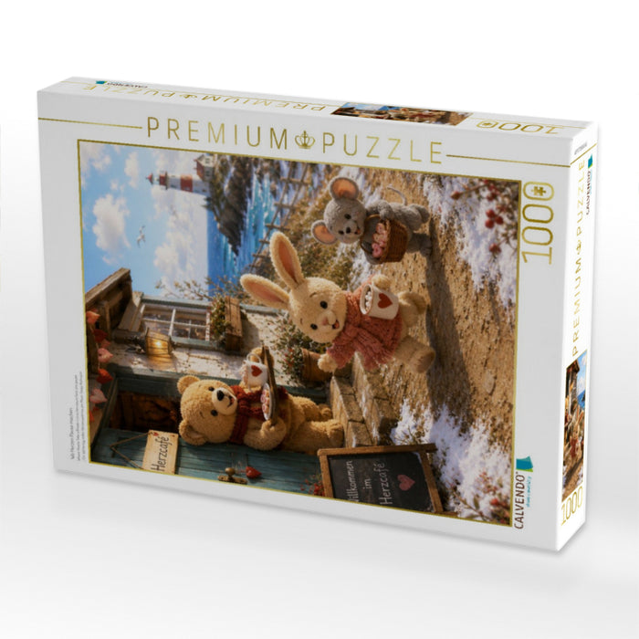 Wo Herzen Pause machen - CALVENDO Foto-Puzzle'
