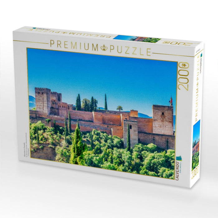 Alhambra in Granada - CALVENDO Foto-Puzzle'