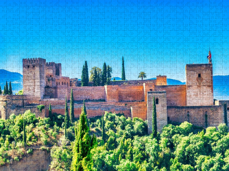 Alhambra in Granada - CALVENDO Foto-Puzzle'