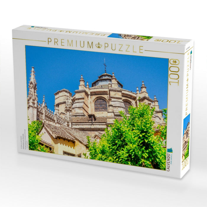 Kathedrale von Granada - CALVENDO Foto-Puzzle'