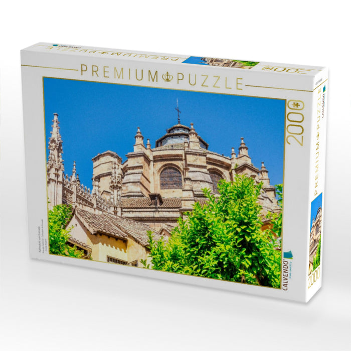 Kathedrale von Granada - CALVENDO Foto-Puzzle'