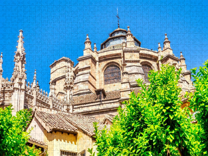 Kathedrale von Granada - CALVENDO Foto-Puzzle'