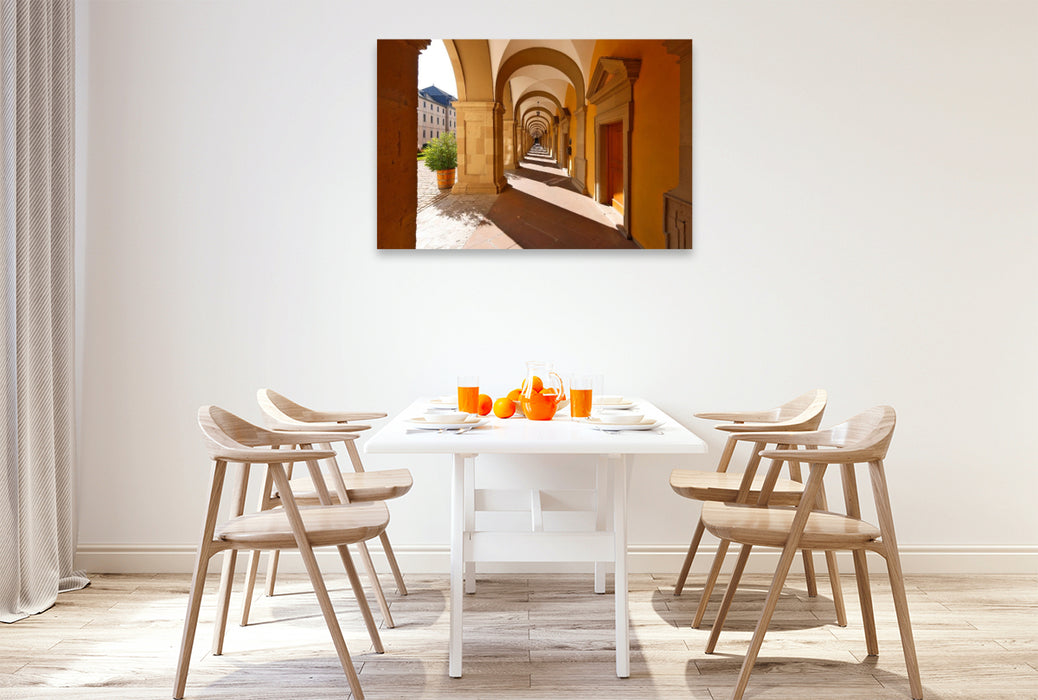 Premium Textil-Leinwand Julius Hospital