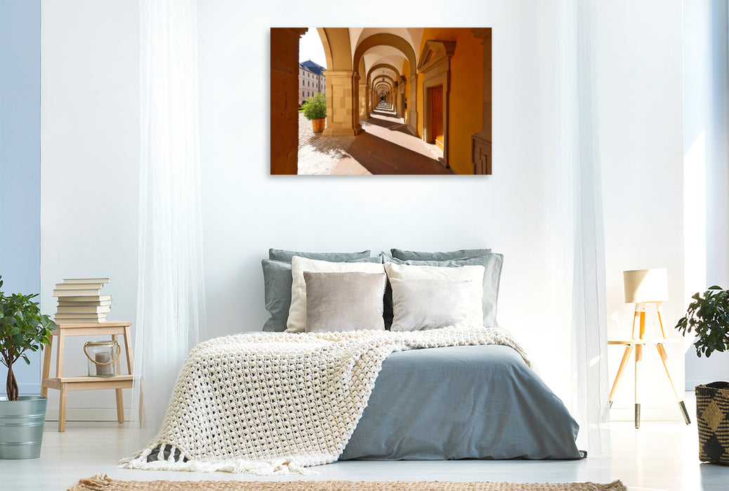 Premium Textil-Leinwand Julius Hospital