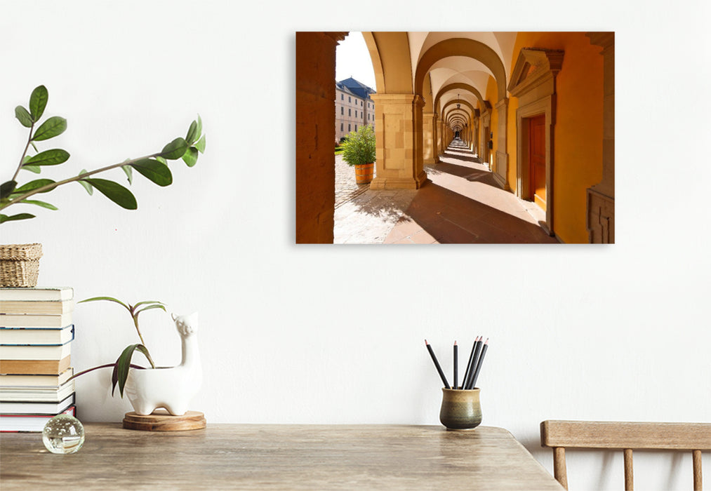 Premium Textil-Leinwand Julius Hospital