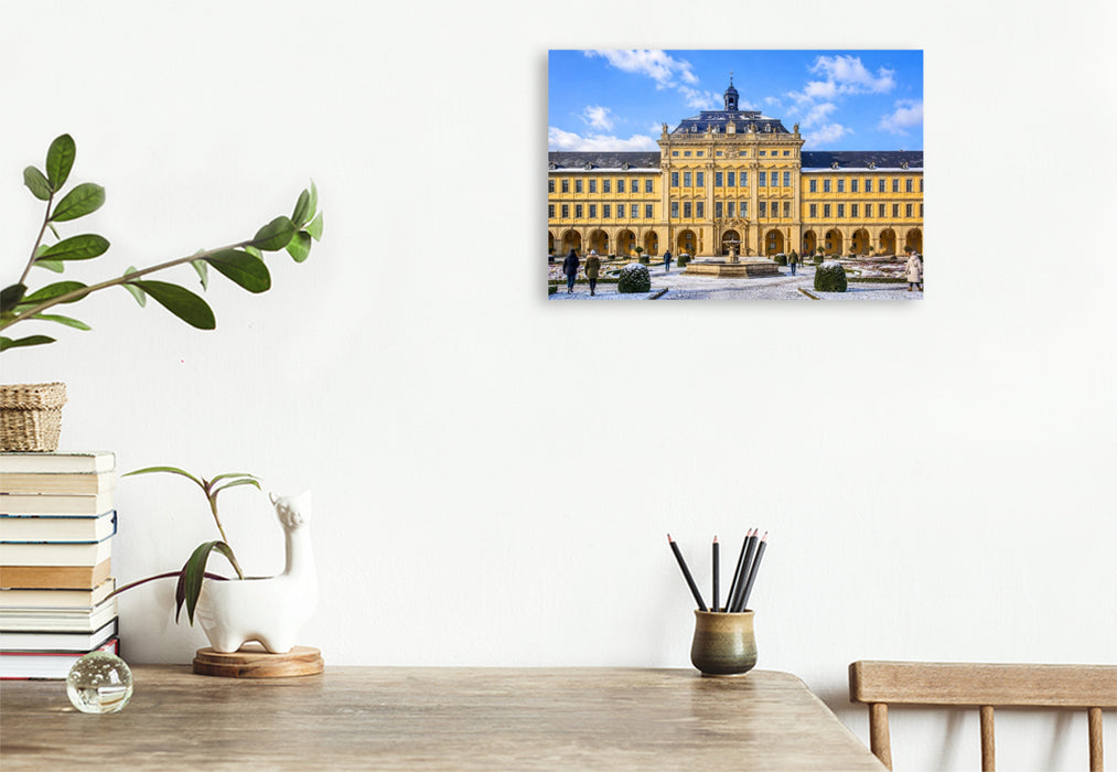 Premium Textil-Leinwand Fürstenbau der Stiftung Juliusspital in Würzburg