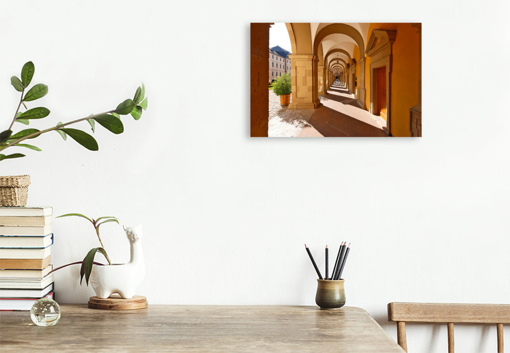 Premium Textil-Leinwand Julius Hospital