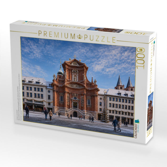 Neumünster St. Johannes Evangelist und St. Johannes der Täufer - CALVENDO Foto-Puzzle'