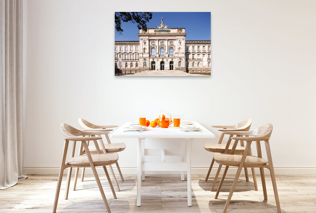 Premium Textil-Leinwand Neue Universität Veritati