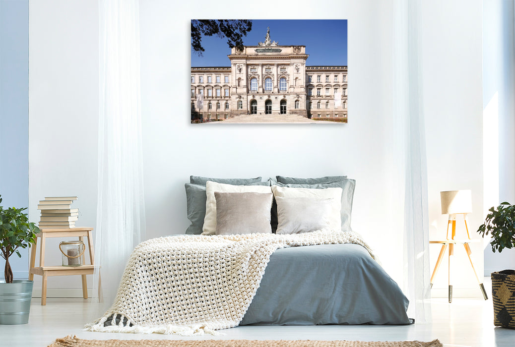 Premium Textil-Leinwand Neue Universität Veritati