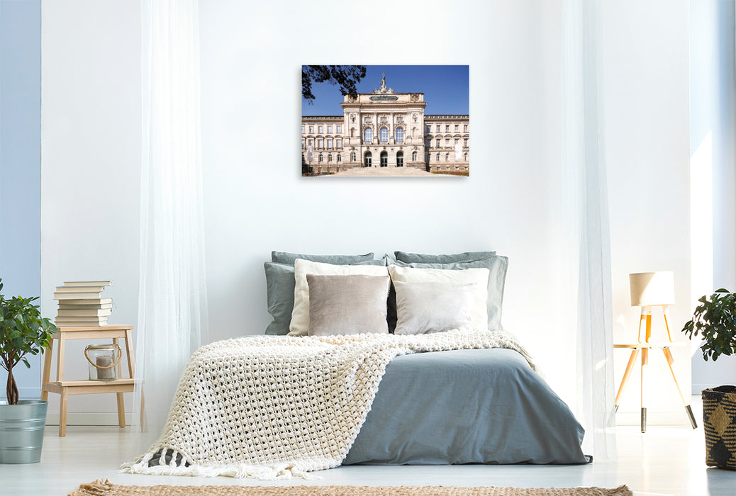 Premium Textil-Leinwand Neue Universität Veritati