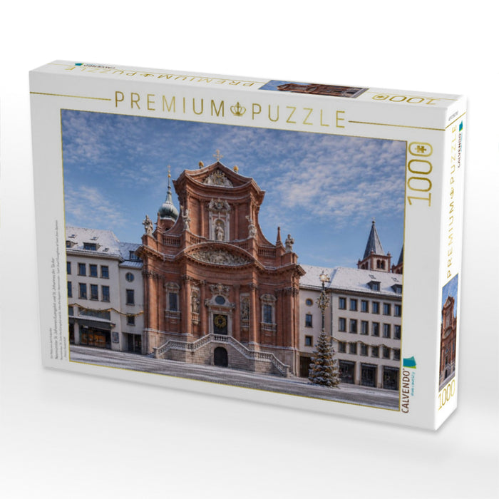 Neumünster St. Johannes Evangelist und St. Johannes der Täufer - CALVENDO Foto-Puzzle'