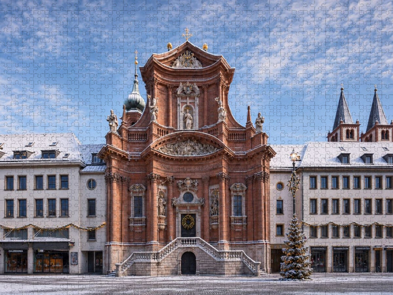 Neumünster St. Johannes Evangelist und St. Johannes der Täufer - CALVENDO Foto-Puzzle'