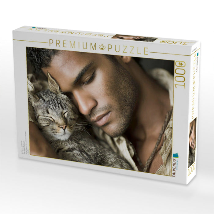 Der Katzenflüsterer - CALVENDO Foto-Puzzle'