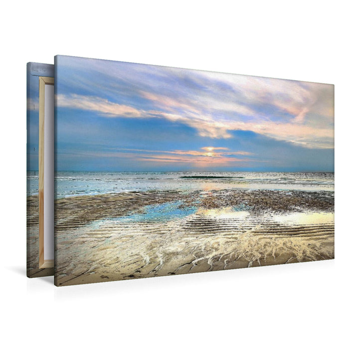 Premium Textil-Leinwand Ein Motiv aus dem Kalender Insel-Licht. Ein Sylt Kalender