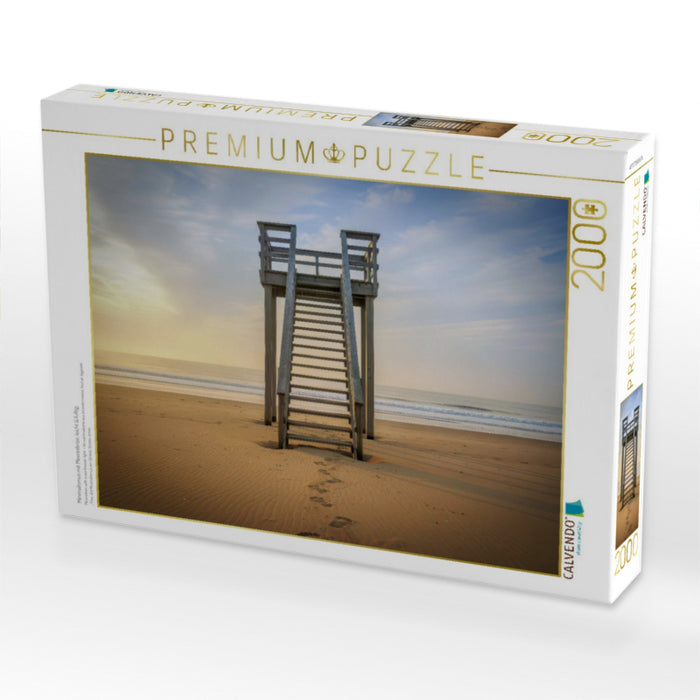 Minimalismus mit Meeresbrise, leicht & luftig. - CALVENDO Foto-Puzzle'