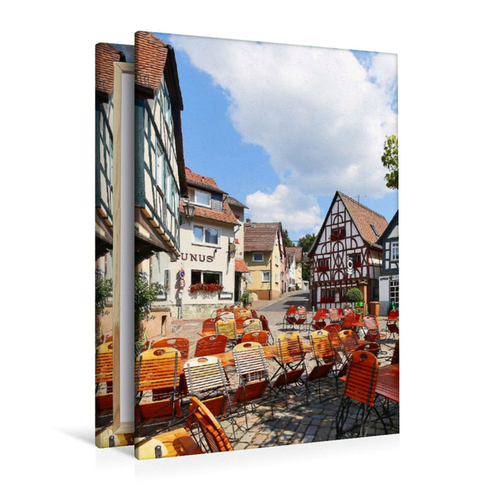 Premium Textil-Leinwand Werner Platz