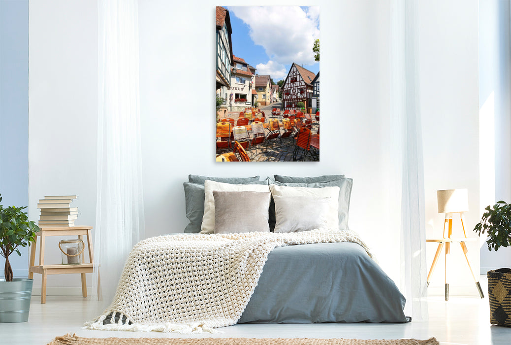 Premium Textil-Leinwand Werner Platz