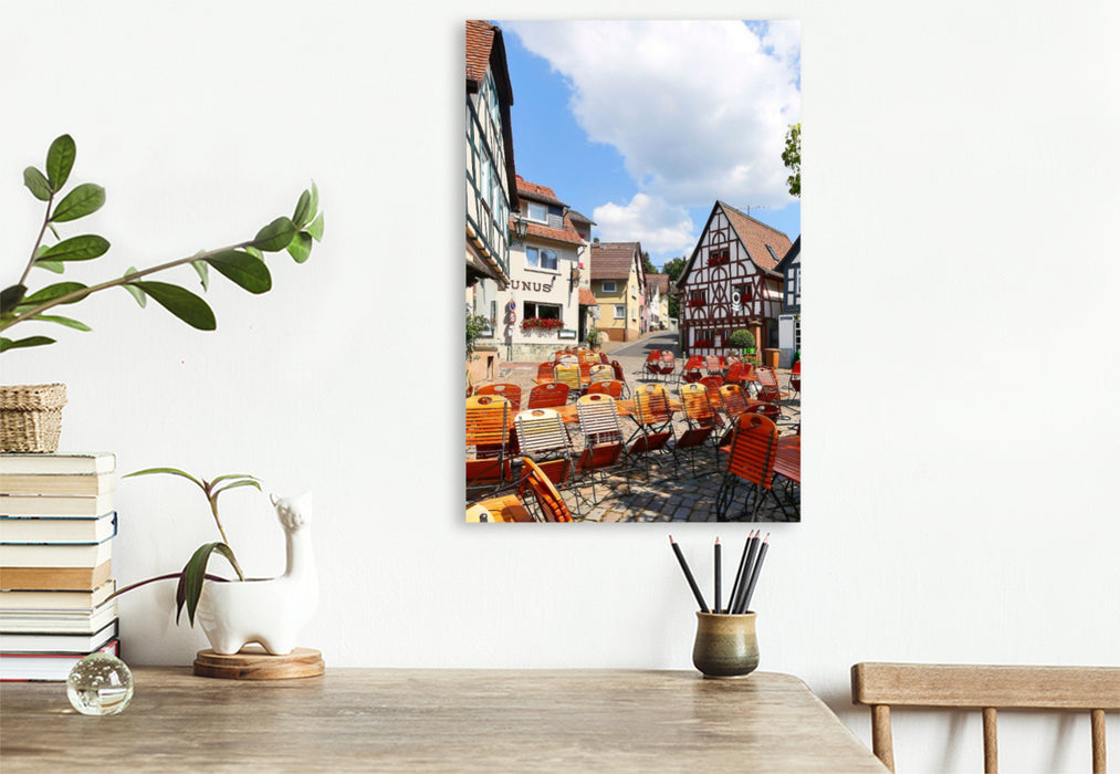 Premium Textil-Leinwand Werner Platz