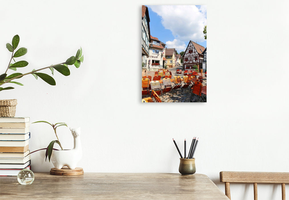 Premium Textil-Leinwand Werner Platz