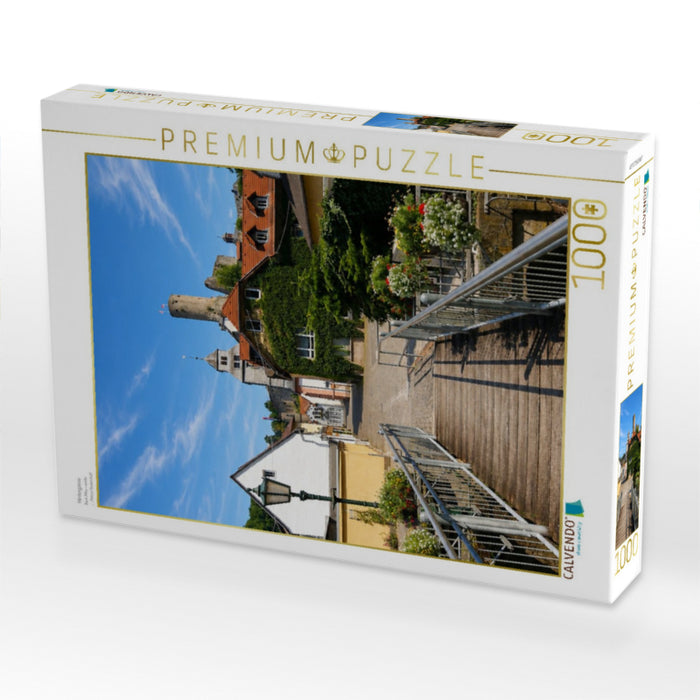Hintergasse - CALVENDO Foto-Puzzle'