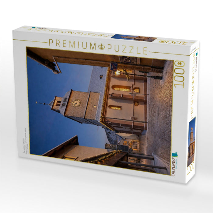 Evangelische Talkirche - CALVENDO Foto-Puzzle'