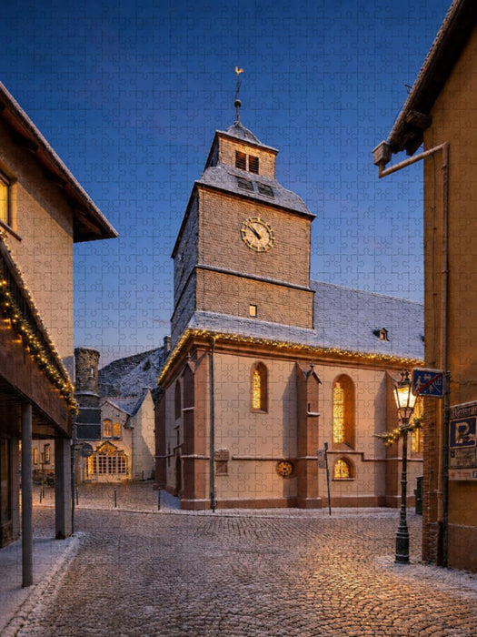 Evangelische Talkirche - CALVENDO Foto-Puzzle'