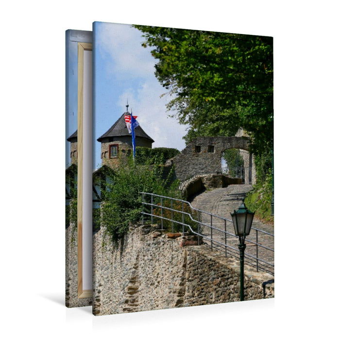 Premium Textil-Leinwand Auf der Burg