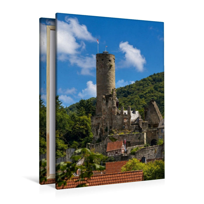 Premium Textil-Leinwand Ein Motiv aus dem Kalender Burgstadt Eppstein