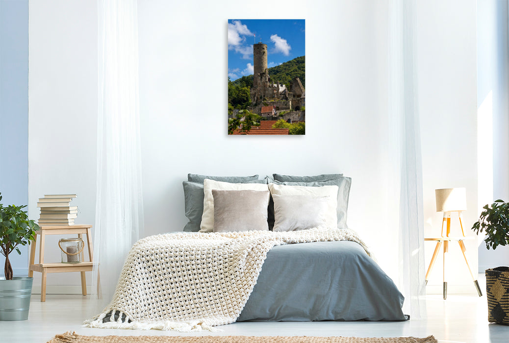 Premium Textil-Leinwand Ein Motiv aus dem Kalender Burgstadt Eppstein