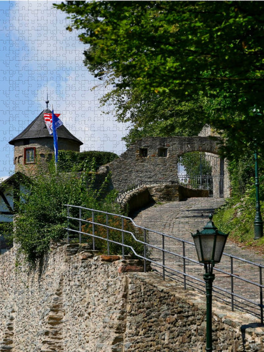 Auf der Burg - CALVENDO Foto-Puzzle'
