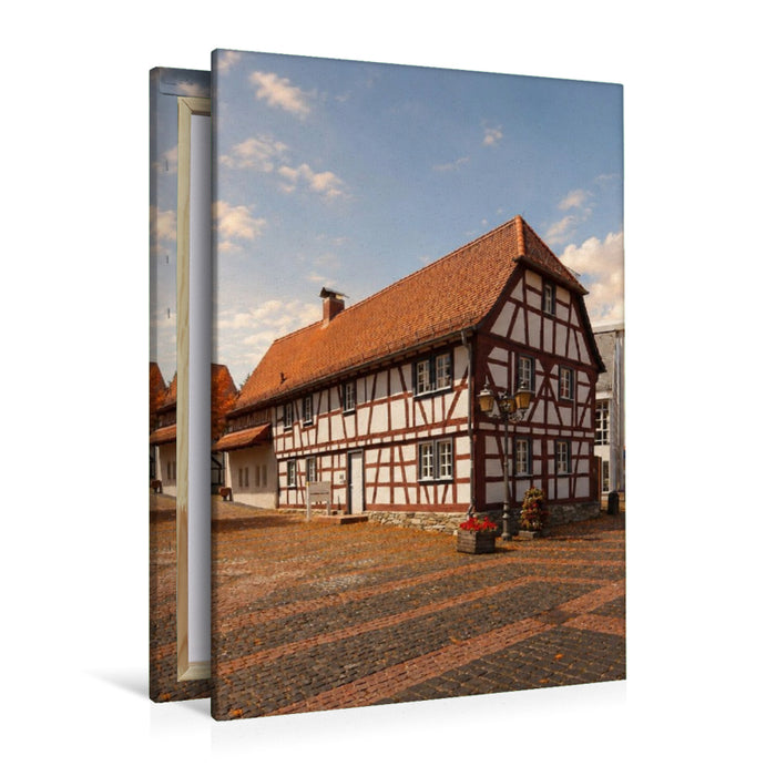 Premium Textil-Leinwand Stadtmuseum
