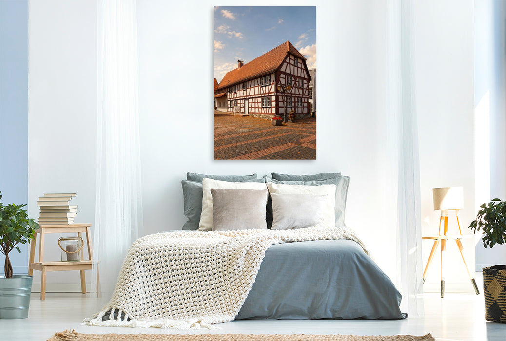 Premium Textil-Leinwand Stadtmuseum