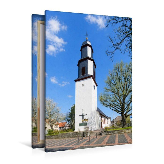 Premium Textil-Leinwand Ein Motiv aus dem Kalender Eschborn - Impressionen