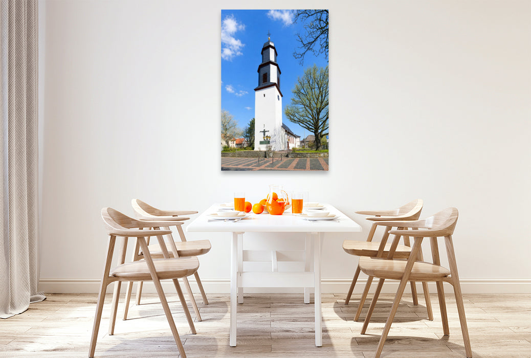 Premium Textil-Leinwand Ein Motiv aus dem Kalender Eschborn - Impressionen