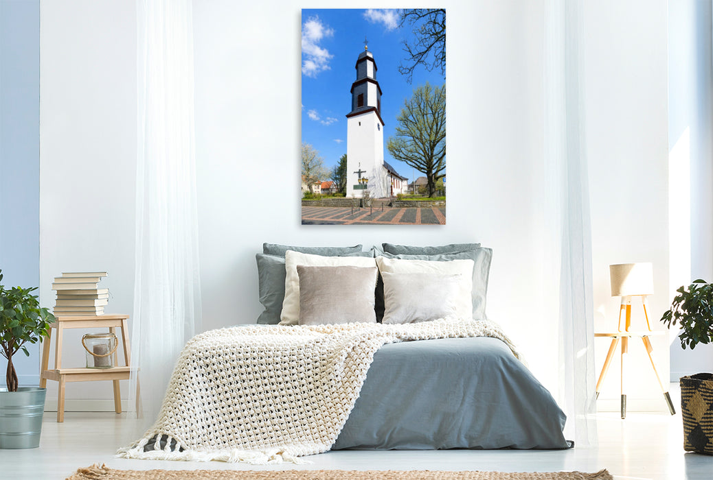 Premium Textil-Leinwand Ein Motiv aus dem Kalender Eschborn - Impressionen