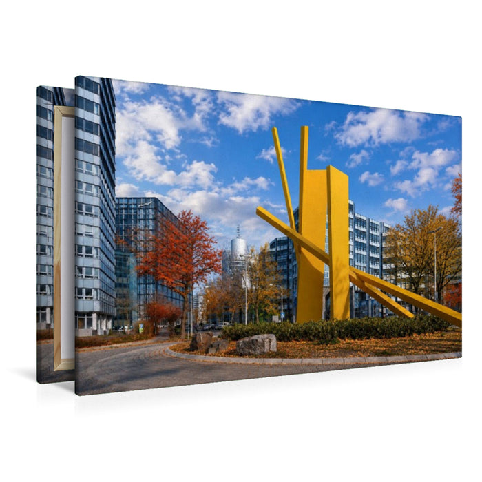 Premium Textil-Leinwand Fulcrum