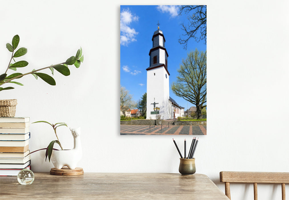 Premium Textil-Leinwand Ein Motiv aus dem Kalender Eschborn - Impressionen