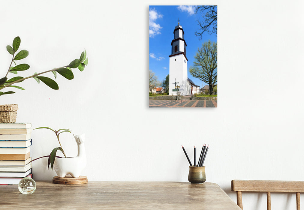 Premium Textil-Leinwand Ein Motiv aus dem Kalender Eschborn - Impressionen