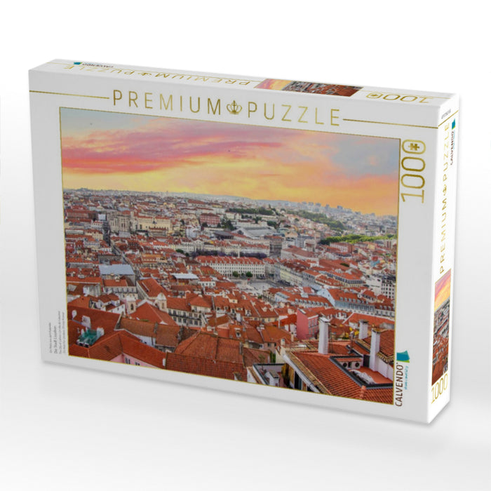 Die Stadt Lissabon - CALVENDO Foto-Puzzle'