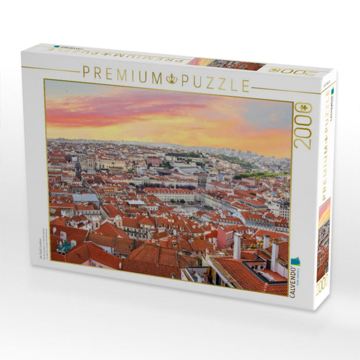 Die Stadt Lissabon - CALVENDO Foto-Puzzle'
