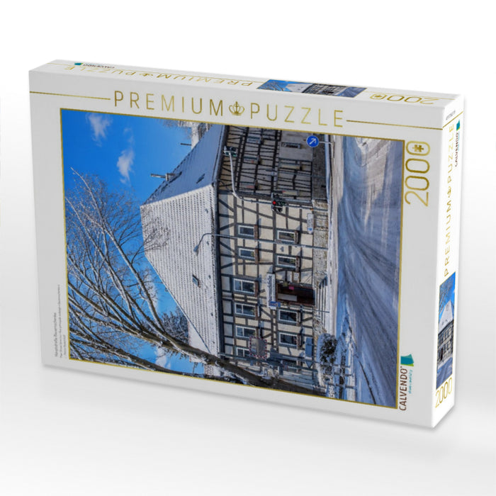 Hauptstraße Bauernschenke - CALVENDO Foto-Puzzle'