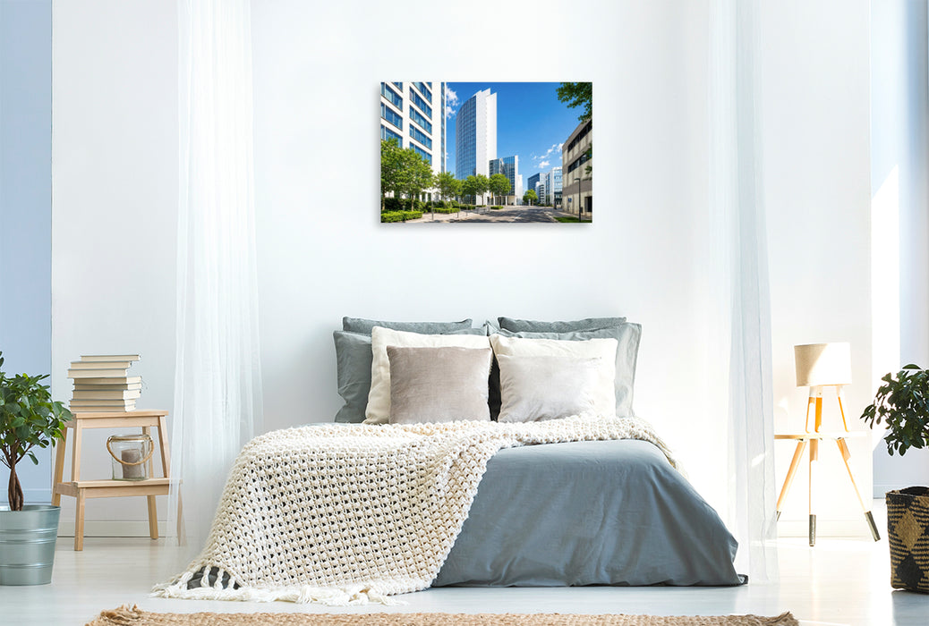 Premium Textil-Leinwand Mergenthaler Allee