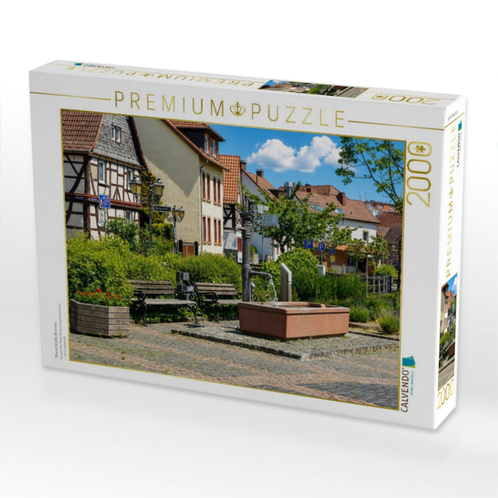 Oberortstraße Brunnen - CALVENDO Foto-Puzzle'